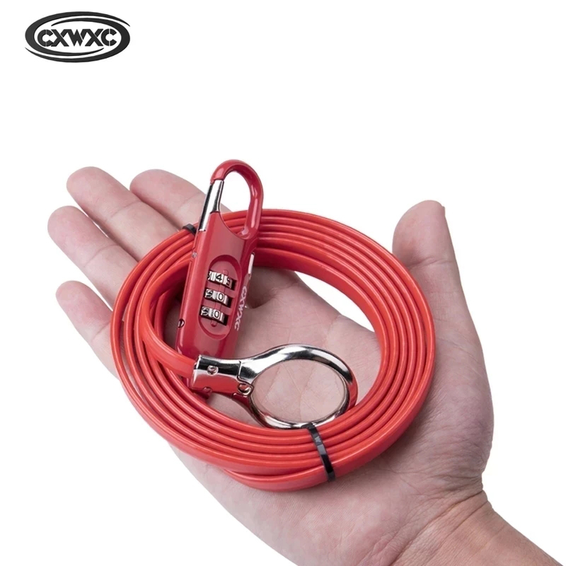 Cable Lock Flexible - Bicycle Portable Password Lock 1.8 Meter