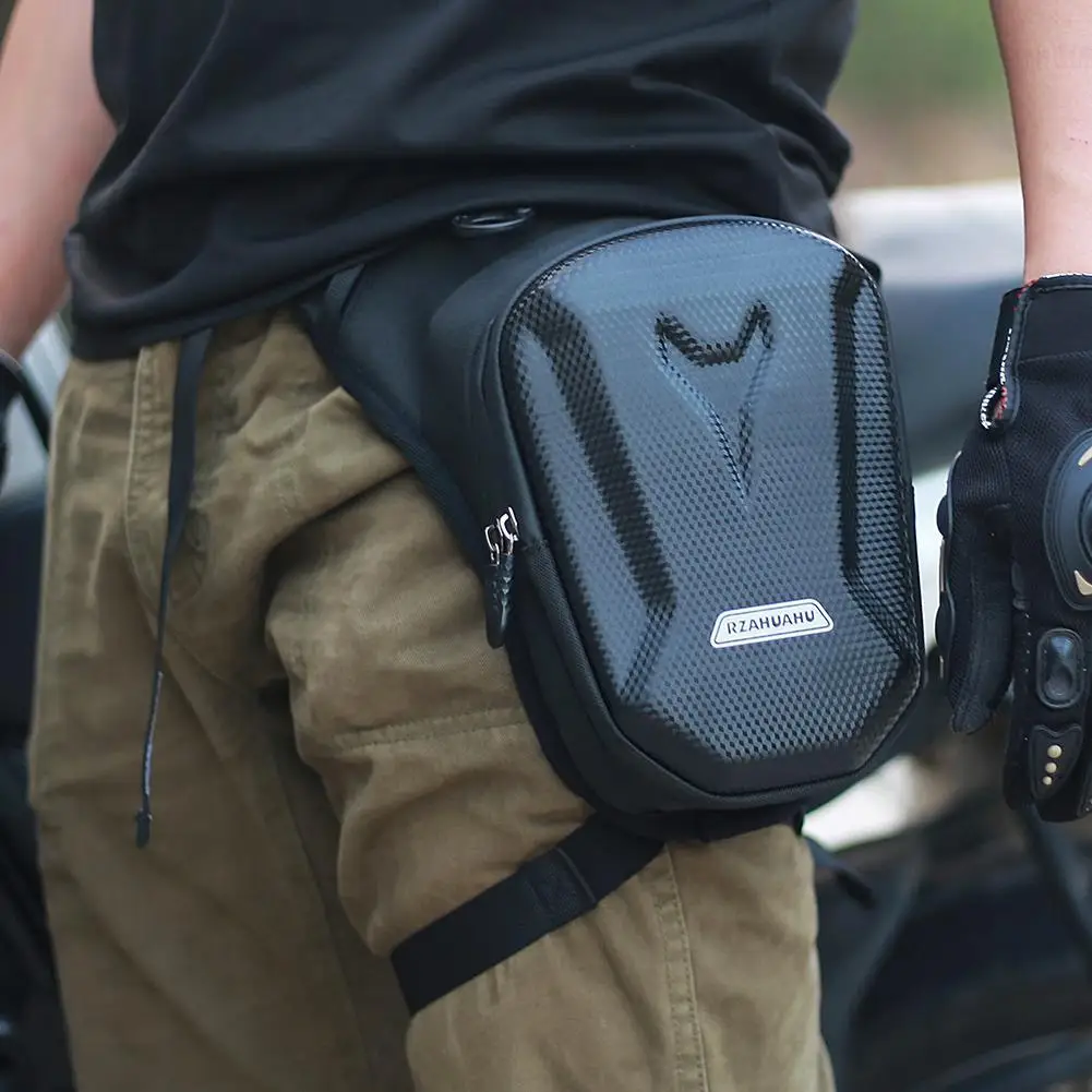 Cycling Commute Bag - Motorbike Drop Waist Leg Bag EVA