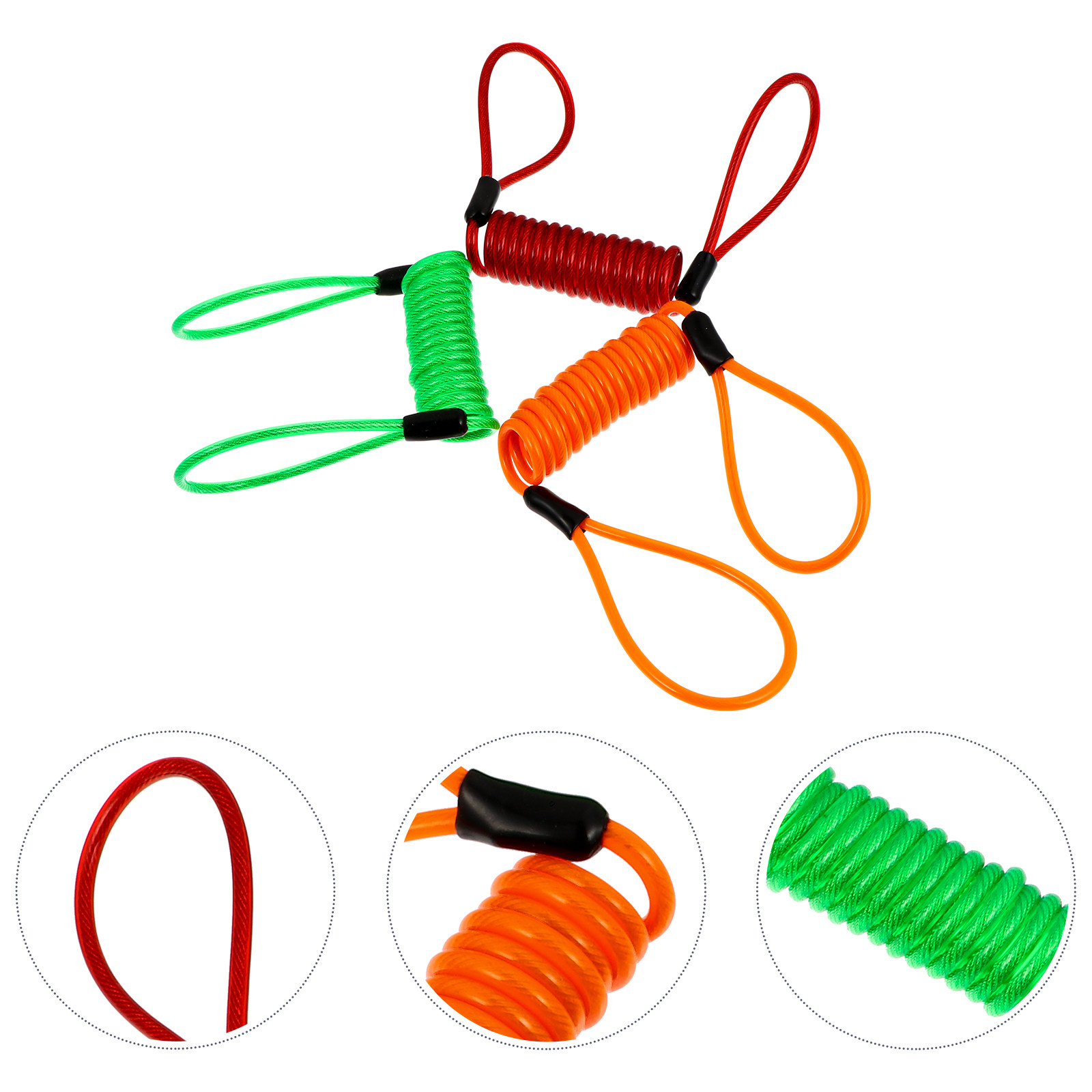 3Pcs Anti Theft Reminder Wire  - Cable Lock Flexible ulasan dan harga