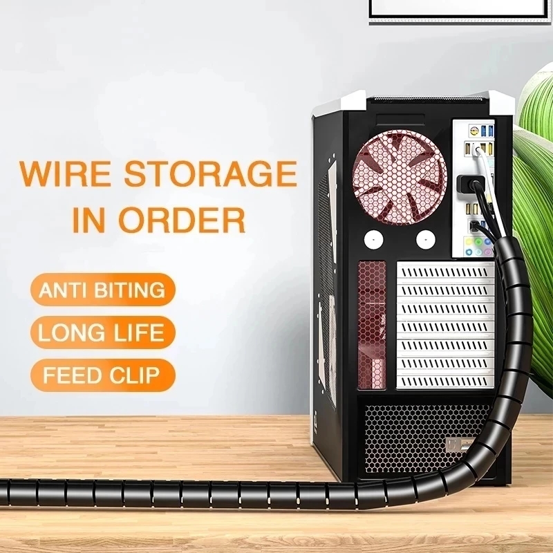 1/2M Flexible Spiral Cable Org - Cable Lock Flexible ulasan dan harga