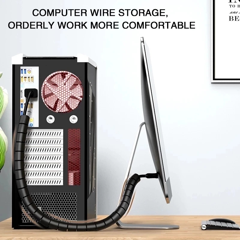 1/2M Flexible Spiral Cable Org - Cable Lock Flexible ulasan dan harga