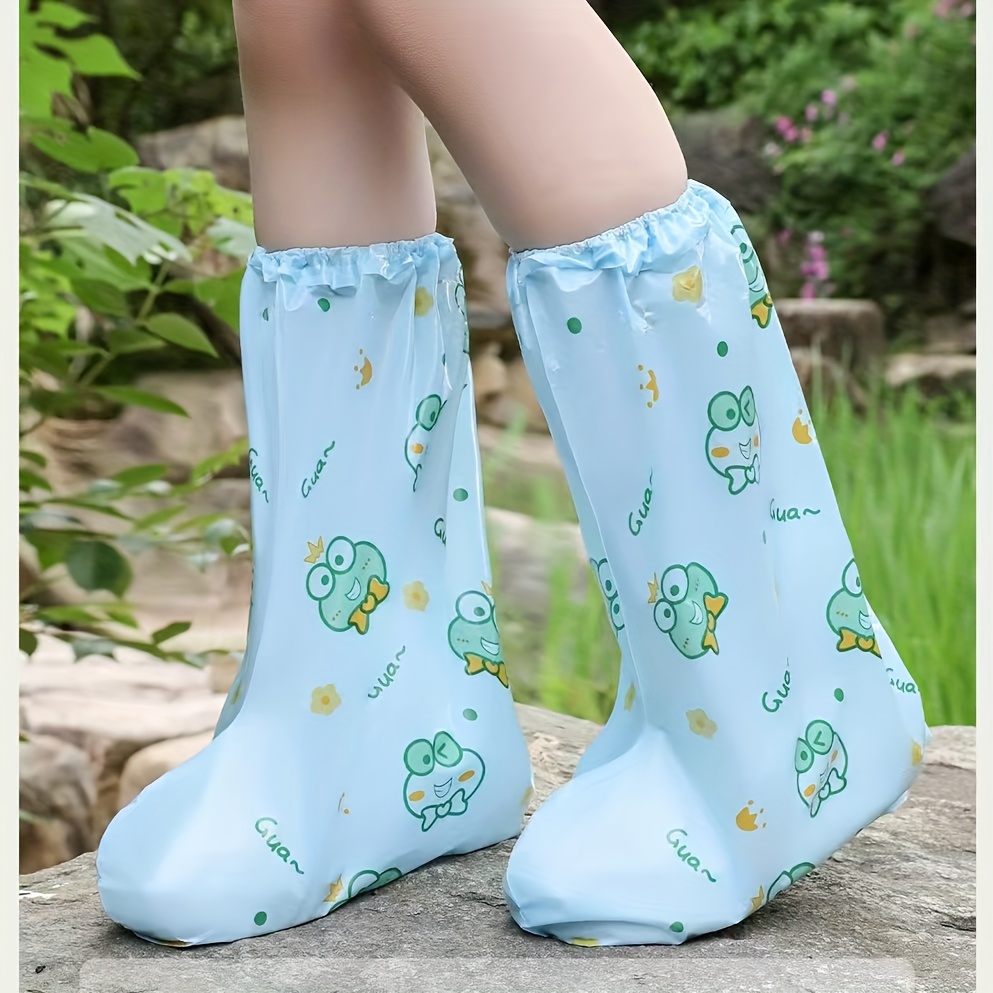 10pc Frog Cartoon Shoe Covers  - Cycling Shoes For Commute ulasan dan harga
