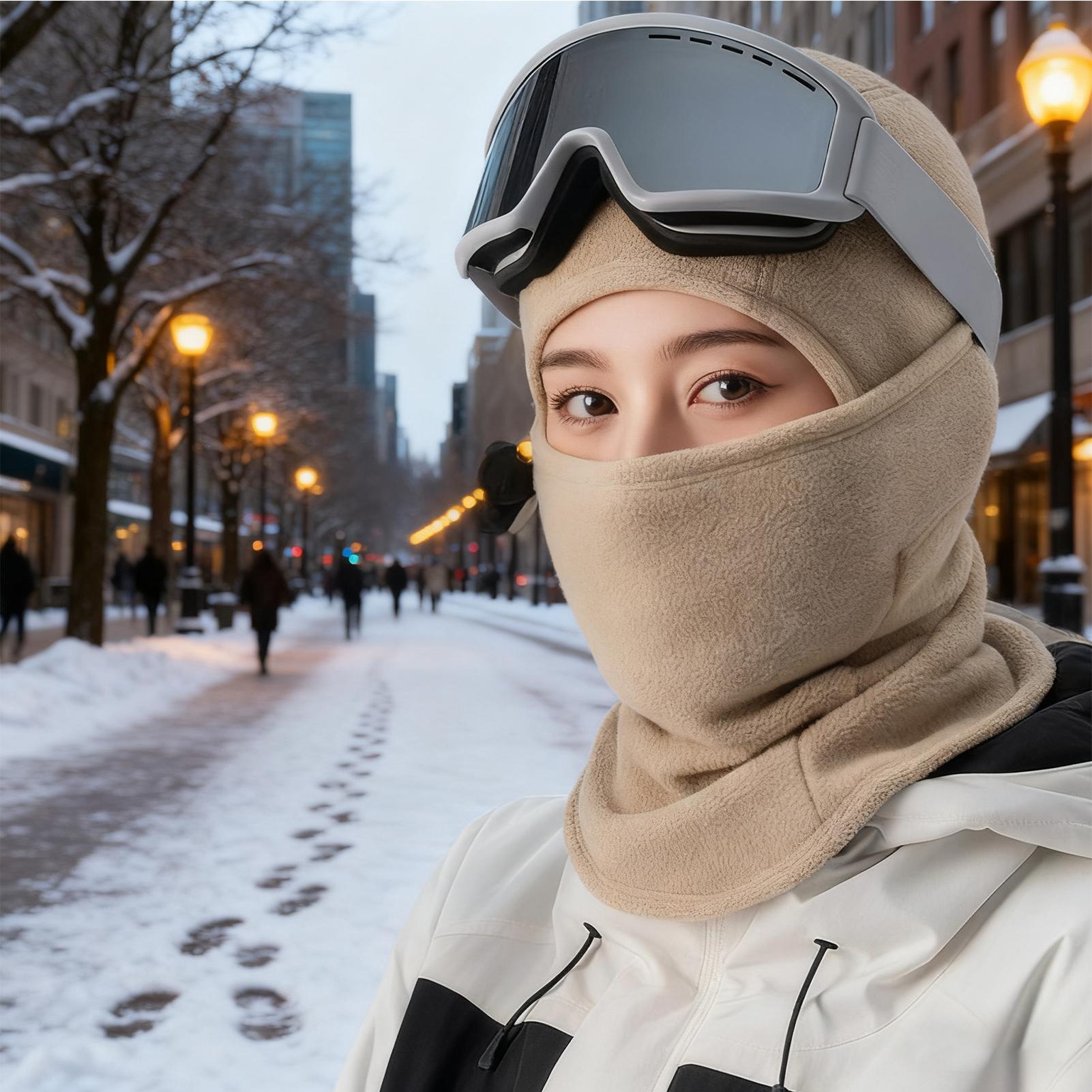 Winter Face Masque Neck Warmer - Winter Cycling Commute Gear ulasan dan harga