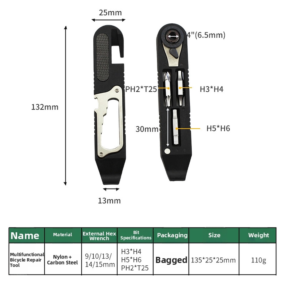 Bike Tool Kit Made of Carbon S - Cycling For Commute ulasan dan harga
