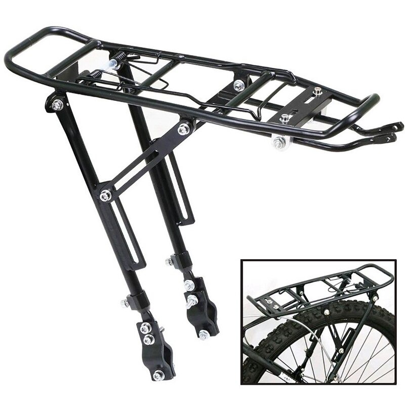 1PC Alloy Rear Bicycle  Rack C - Cycling Commute Bag ulasan dan harga