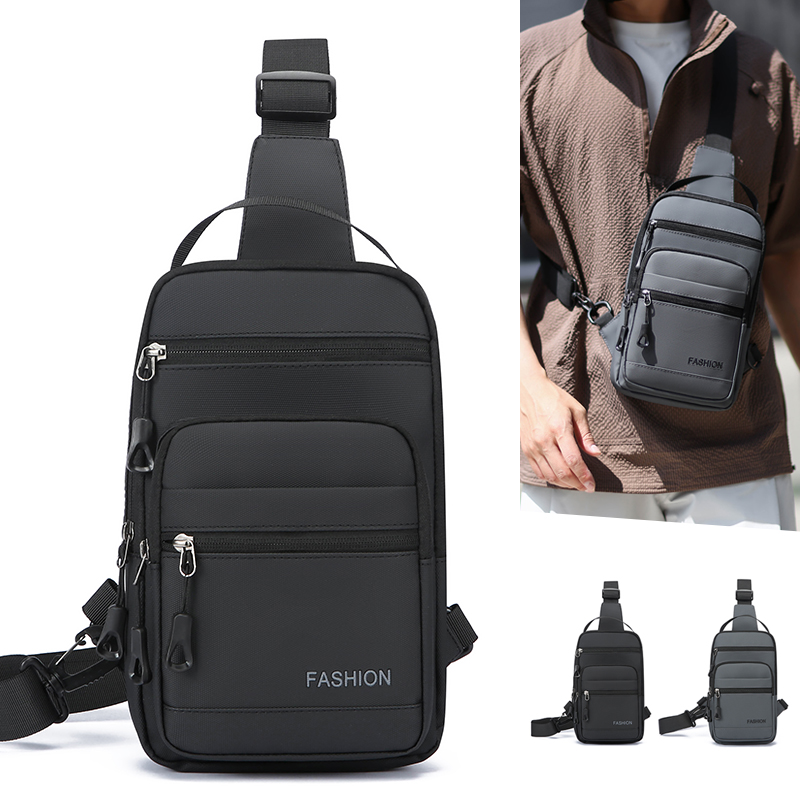Chest Bag for Men Water Repell - Cycling Commute Bag ulasan dan harga