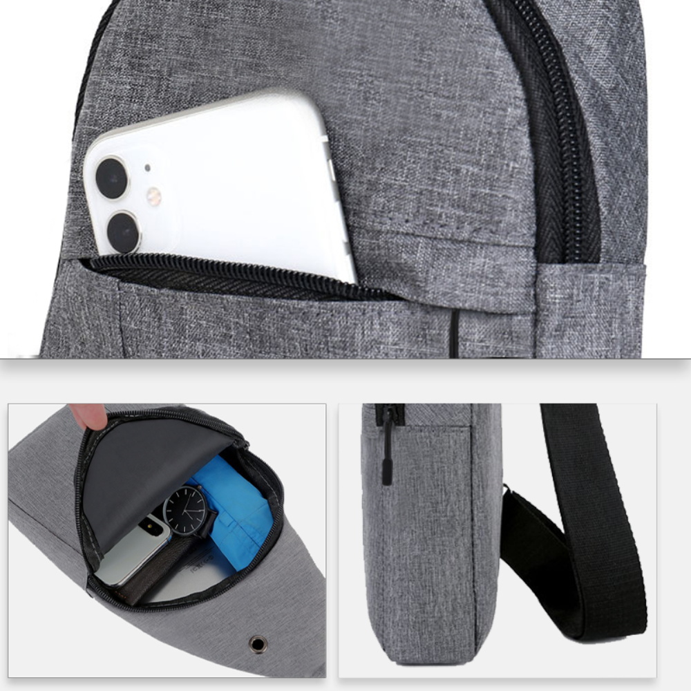 Single Shoulder Men Chest Bags - Cycling Commute Bag ulasan dan harga