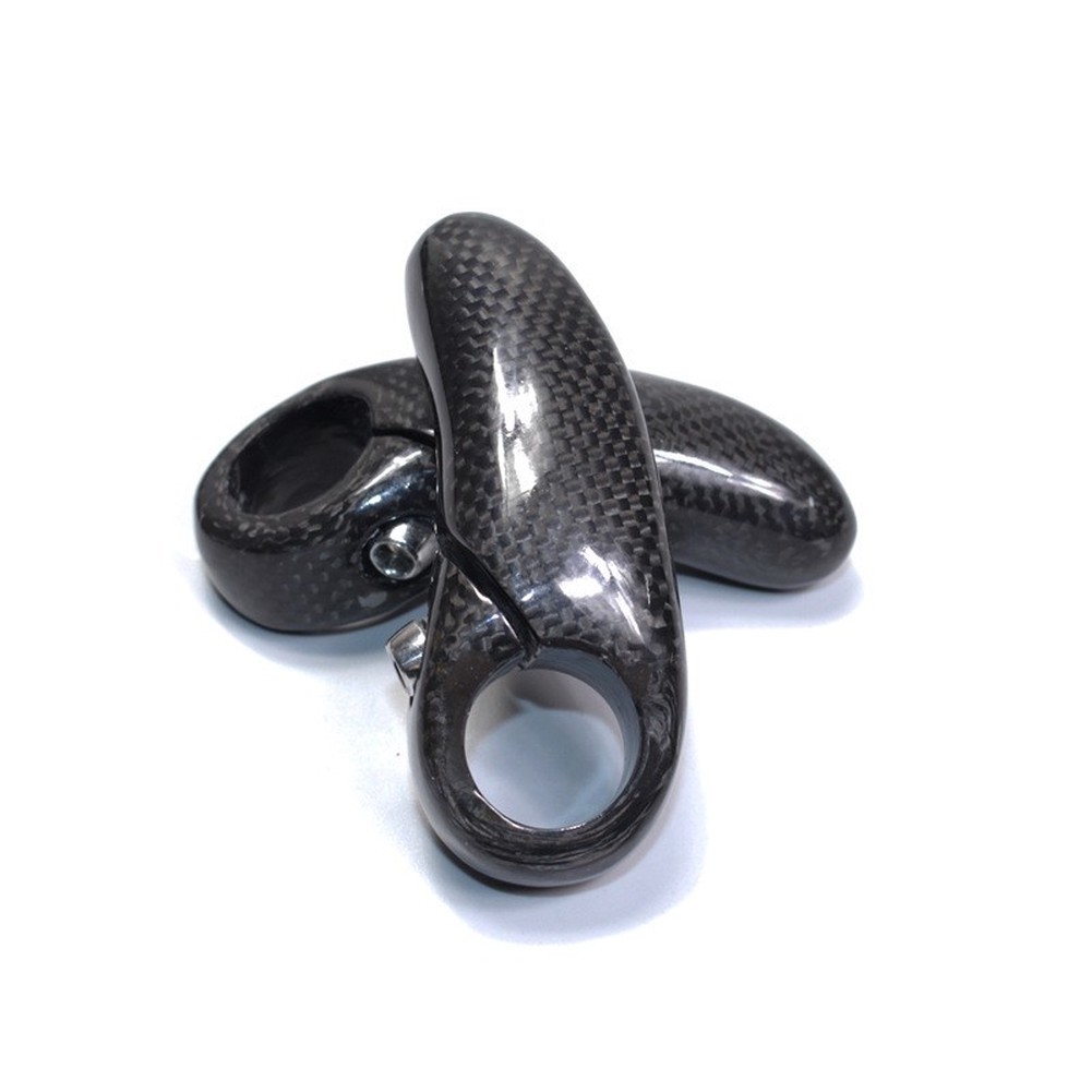 90mm 3K Carbon Fiber Bar Ends  - Commuting On Road Bike ulasan dan harga