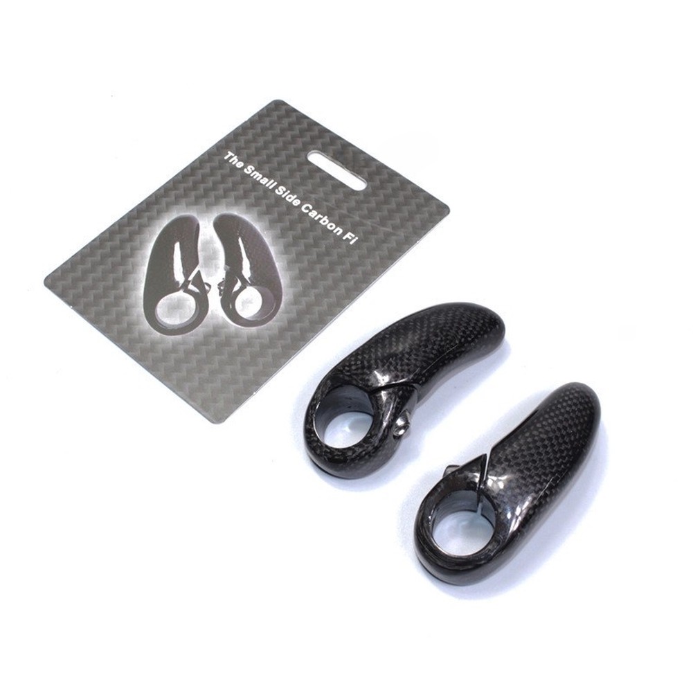 90mm 3K Carbon Fiber Bar Ends  - Commuting On Road Bike ulasan dan harga