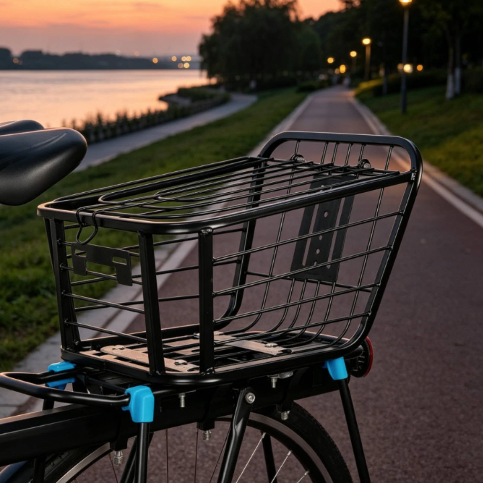 Folding Rear Bike Basket Folda - Cycling For Commute ulasan dan harga