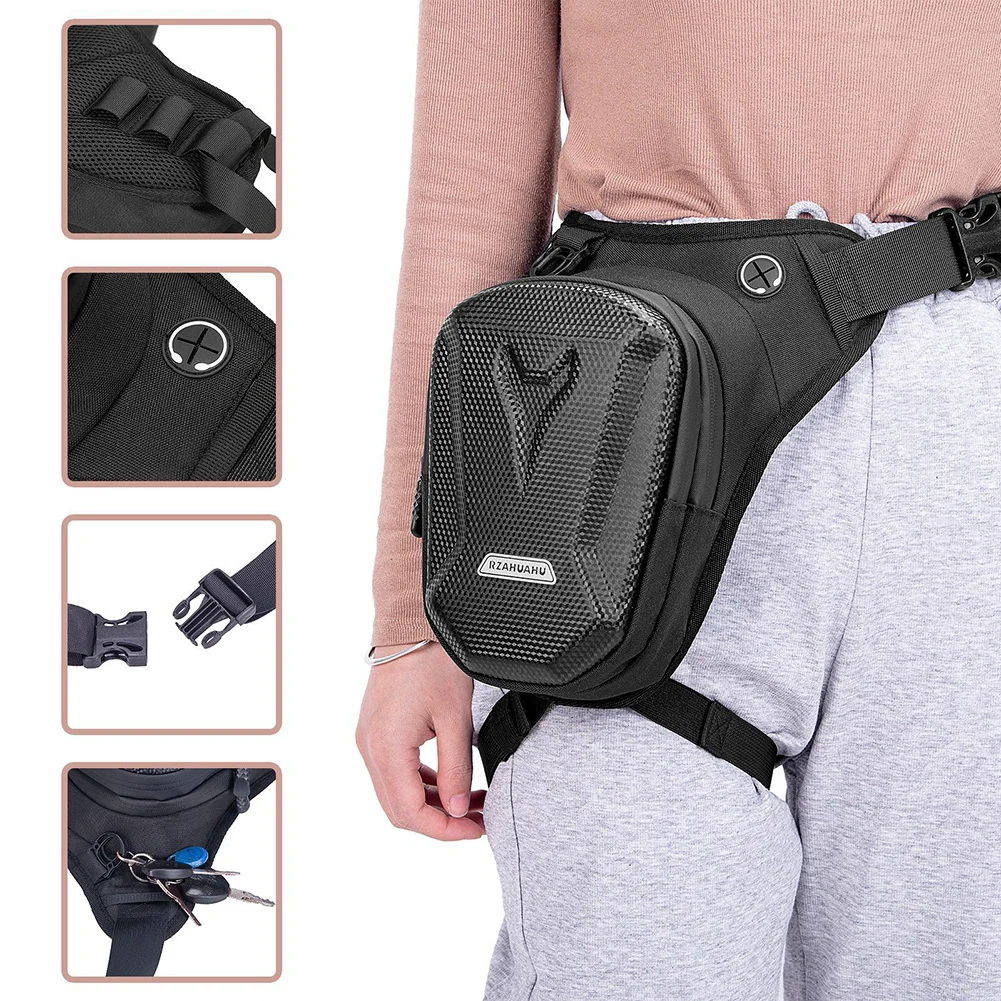 Motorbike Drop Waist Leg Bag E - Cycling Commute Bag ulasan dan harga