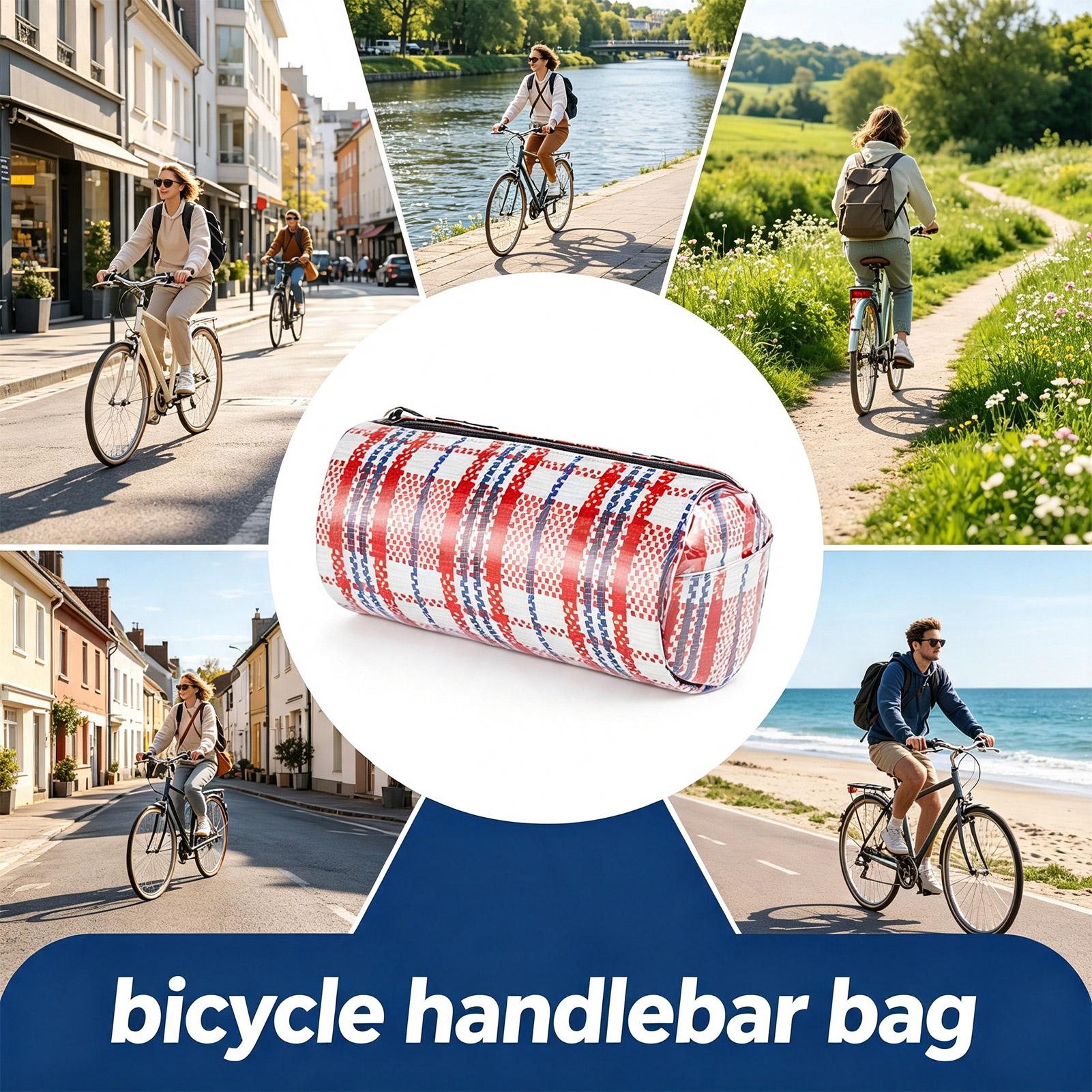 Bike Front Bag With Shoulder S - Waterproof Cycling Commute ulasan dan harga