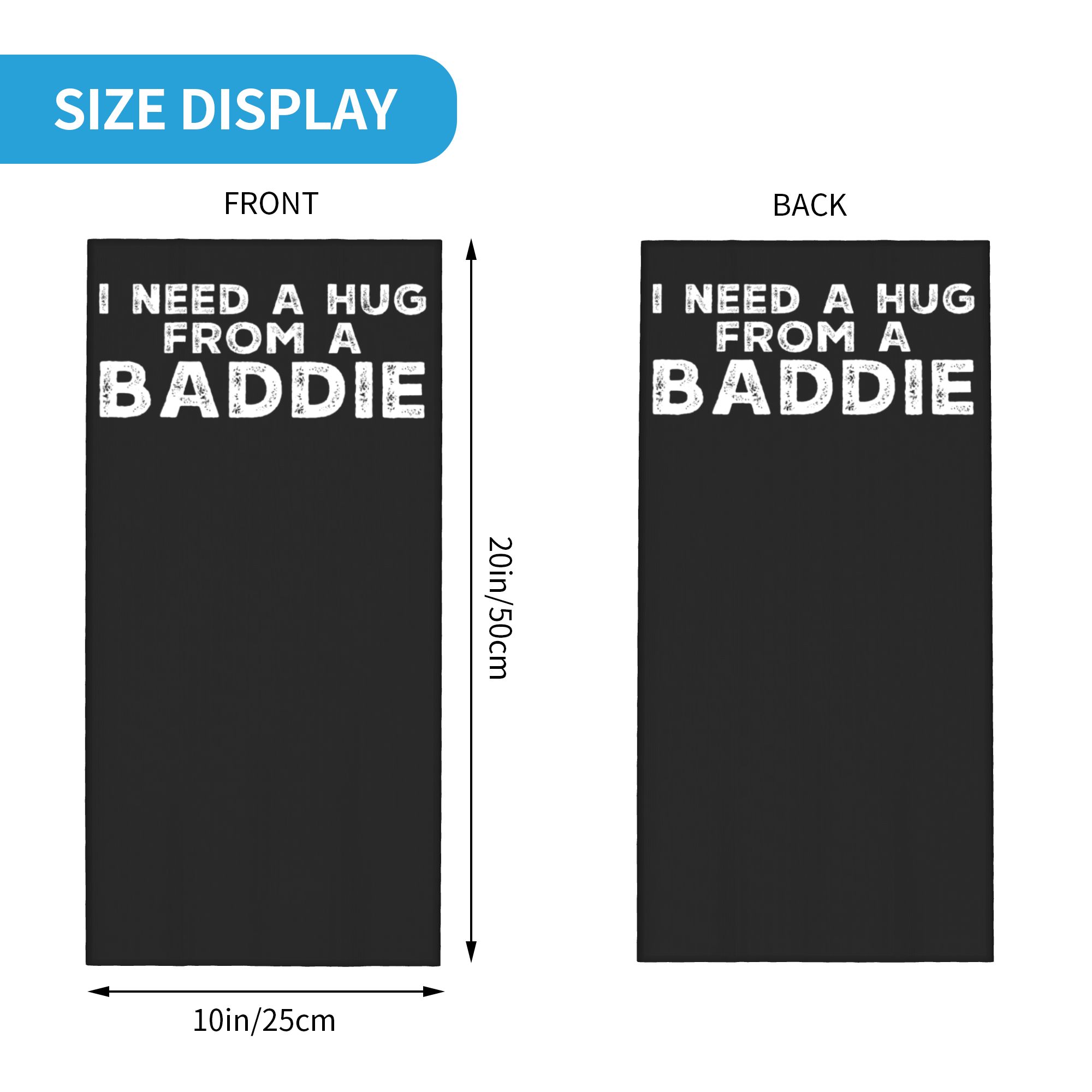 I Need A Hug from A Baddie Ban - Cycling Quote ulasan dan harga