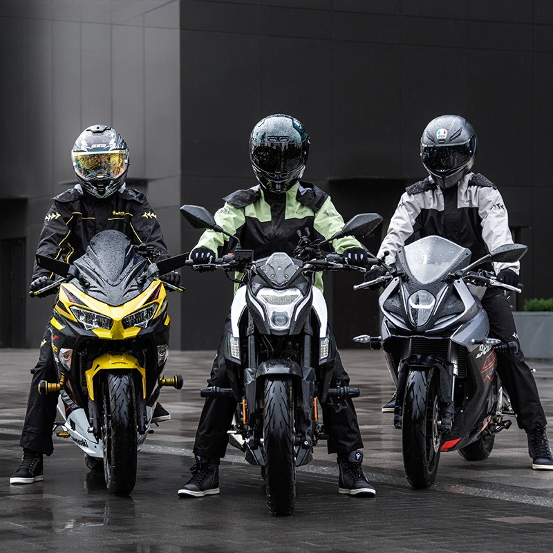 Oxford Motorcycle Rain Suit Wa - Cycling Commute Rain ulasan dan harga