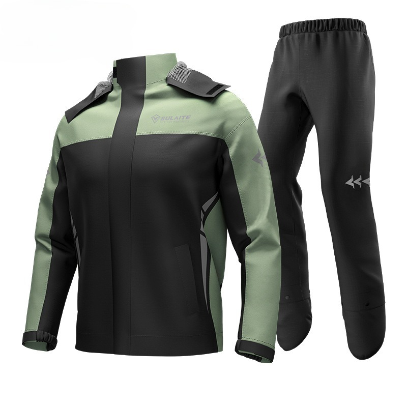 Oxford Motorcycle Rain Suit Wa - Cycling Commute Rain ulasan dan harga
