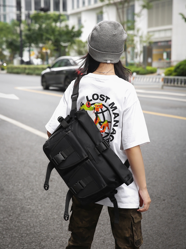 Faionable Large Capaci Cuter B - Waterproof Cycling Commute ulasan dan harga