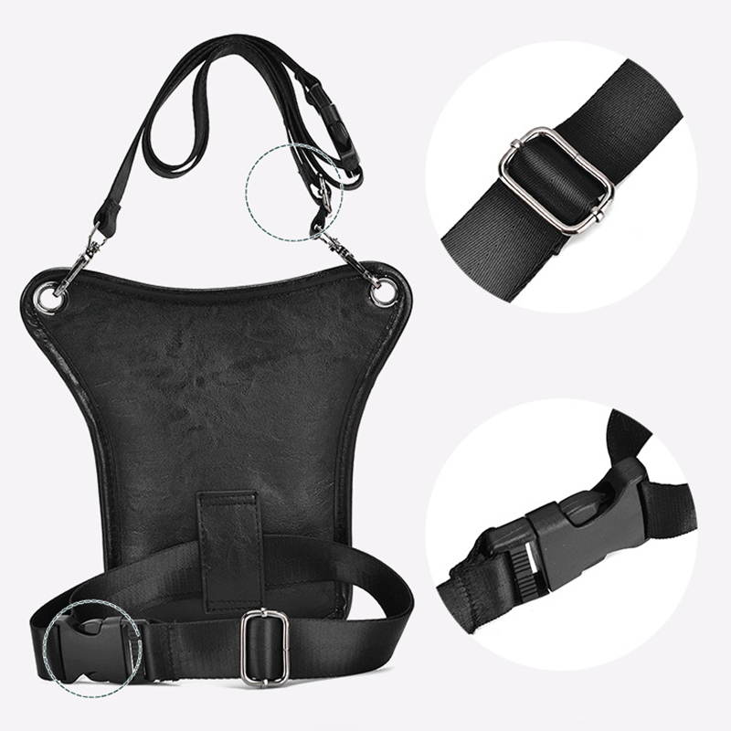 Vintage Pu Leather Waist Pack  - Cycling Commute Bag ulasan dan harga