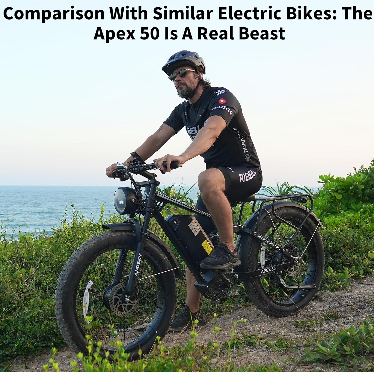 ANDSKY Apex50 AWD Electric Bik - Commuting On Road Bike ulasan dan harga