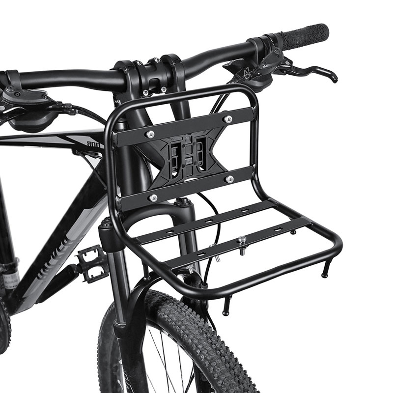 Bicycle Front Rack Aluminum Al - Cycling Commute Bag ulasan dan harga