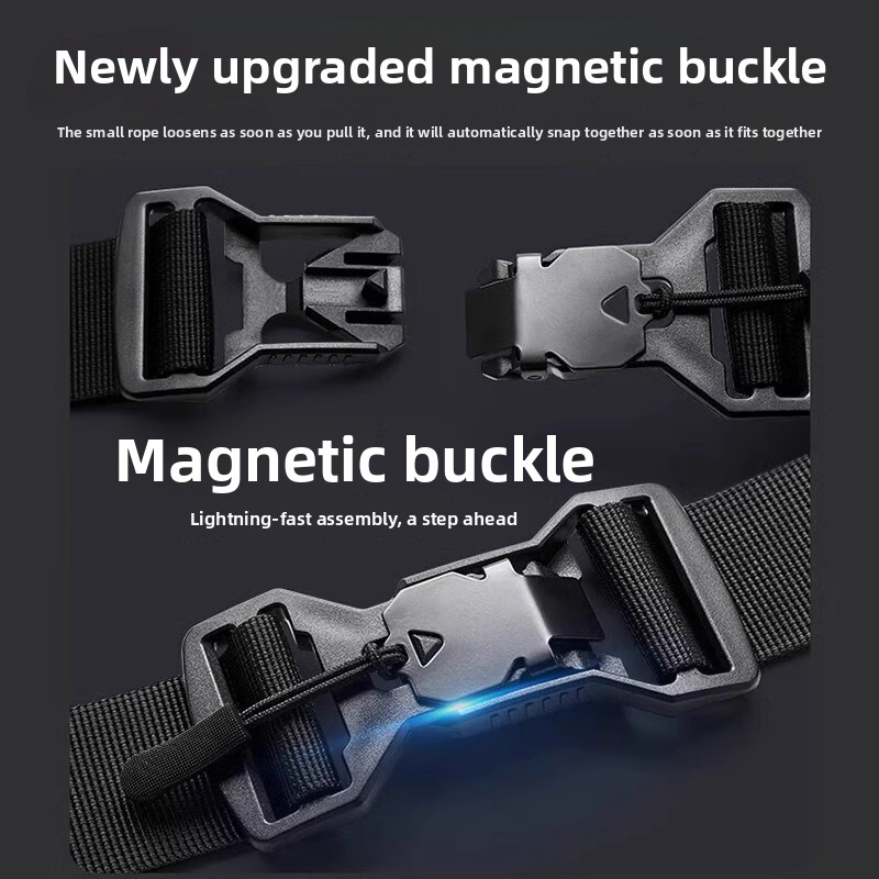 Magnetic Buckle Men Crossbody  - Cycling Commute Bag ulasan dan harga