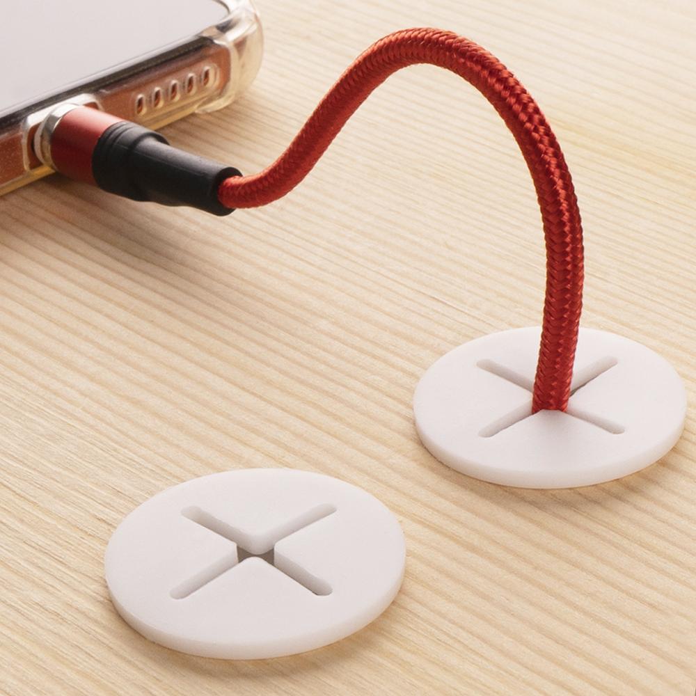 14pcs Desk Cord Grommet, Flexi - Cable Lock Flexible ulasan dan harga